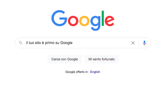 I primi posti su Google